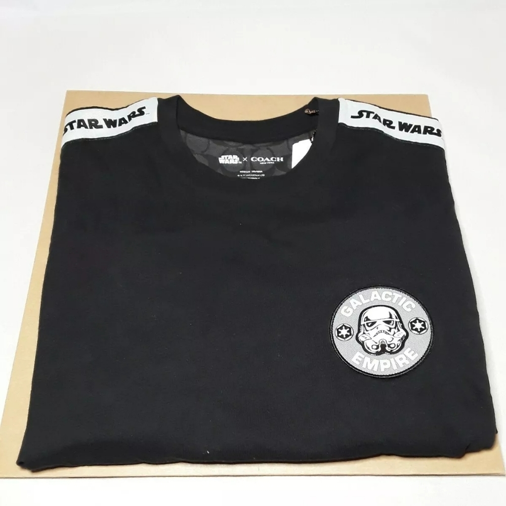 COACH X STAR WARS Black Galactic Empire T-Shirt